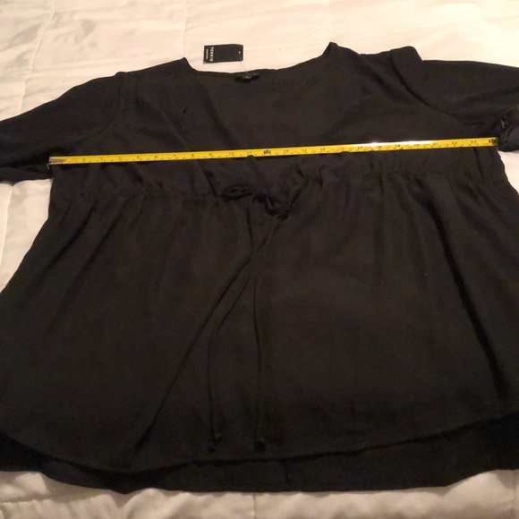 NWT. Torrid black top. - Picture 8 of 8